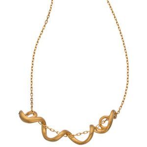 Satya Serpent Snake Necklace Gold